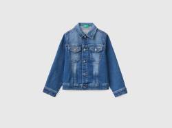 Benetton, Jeansjacke, größe 98, Dunkelblau, male von United Colors of Benetton