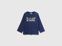 Benetton, Oversize-t-shirt disney" In Dunkelblau, größe 116, Dunkelblau, male" von United Colors of Benetton