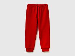 Benetton, Regular-fit-jogginghose Aus Sweatstoff, größe 104, Rot, male von United Colors of Benetton