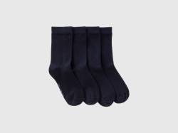 Benetton, Set Kurze Socken, größe 20-24, Schwarz, male von United Colors of Benetton
