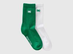 Benetton, Set Mit Sportlichen Socken, größe 39-41, Bunt, male von United Colors of Benetton