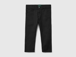 Benetton, Slim-fit-hose Mit Fünf Taschen, größe 82, Schwarz, male von United Colors of Benetton