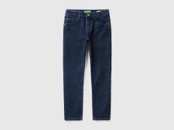 Benetton, Slim-fit-jeans eco-recycle", größe L, Dunkelblau, male" von United Colors of Benetton