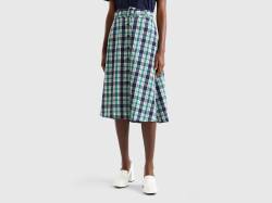 Benetton, Tartan-midirock, größe 40, Bunt, female von United Colors of Benetton