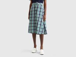 Benetton, Tartan-midirock, größe 48, Bunt, female von United Colors of Benetton