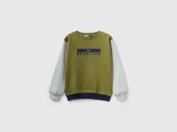 Benetton, Warmer Sweater Mit Logo, größe 3XL, Bunt, male von United Colors of Benetton