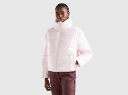 Benetton, Wattierte Steppjacke, größe XL, Zartrosa, female von United Colors of Benetton