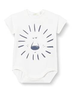 United Colors of Benetton Baby-Jungen Body M/M 3P4ZAB00C Kleinkind-Strampelanzug, Bianco 901, 68 von United Colors of Benetton