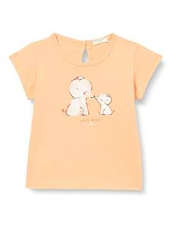 United Colors of Benetton Baby-Mädchen 3i1xa102u T-Shirt, Lachsrosa 22t, 50 von United Colors of Benetton