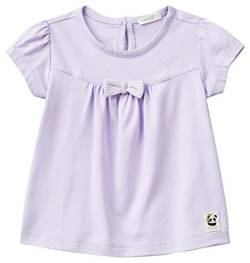 United Colors of Benetton Baby-Mädchen 3slka102q T-Shirt, Glycine 26 g, 62 von United Colors of Benetton