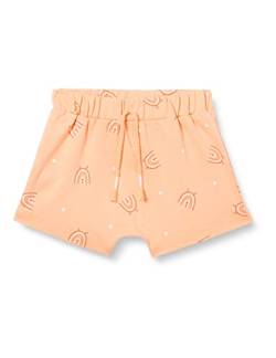 United Colors of Benetton Baby-Mädchen Bermuda 30HPAF011 Badehose, Rosa Salmone a Fantasia 81M, 62 von United Colors of Benetton