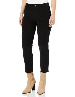 United Colors of Benetton Damen 4ah7df020 Hose, Schwarz 100 01, 50 von United Colors of Benetton