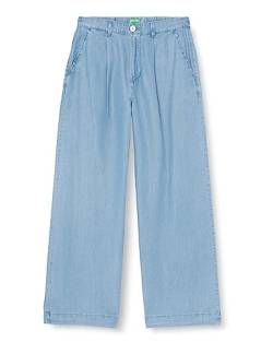 United Colors of Benetton Damen 4da7df03r Hose, Denim Blau 902, 38 von United Colors of Benetton