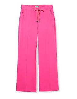 United Colors of Benetton Damen 4t91df02s Hose, Fuchsia Purple 02a, L von United Colors of Benetton