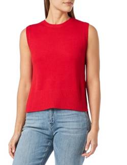 United Colors of Benetton Damen Jersey G/C S/M 122nd106i Pullunder, Rot 615, S von United Colors of Benetton