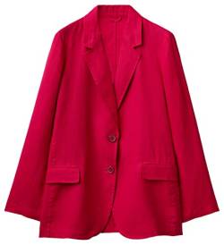 United Colors of Benetton Damen M/L 2aghdw00r Jacke, Rot 143, 40 von United Colors of Benetton