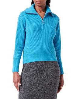 United Colors of Benetton Damen POLOPULLOVER M/L 1244D300A Langarm-Poloshirt, Hellblau 30M, M von United Colors of Benetton