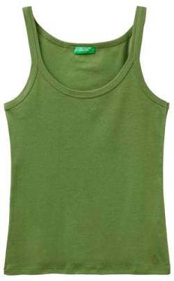 United Colors of Benetton Damen Tanktop 3ga2e8397 Unterhemd, Waldgrün 2g3, Small von United Colors of Benetton