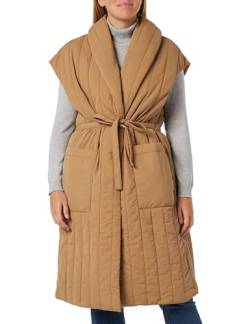 United Colors of Benetton Damen Weste 2t2ldj006 Jacke, Beige 34a, M von United Colors of Benetton