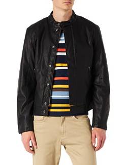 United Colors of Benetton Herren 2gk653h08 Jacke, Schwarz 100, M von United Colors of Benetton