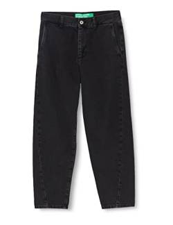 United Colors of Benetton Herren 4YO7UF00B Hose, Schwarzer Denim 800, 38 von United Colors of Benetton