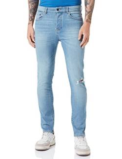 United Colors of Benetton Herren Hose 4gz7ue00e Jeans, Hellblau Denim 931, 32 EU von United Colors of Benetton