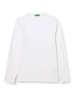United Colors of Benetton Herren M/L 3je1J19A9 T-Shirt, Optisches Weiß 101, XL von United Colors of Benetton