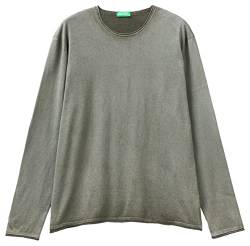 United Colors of Benetton Herren Maschenweite G/C M/L 1094U104b Pullover, Grau 7Z9, XL von United Colors of Benetton