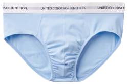 United Colors of Benetton Herren Slip 3op82s18n Unterwäsche, Hellblau 2k3, M von United Colors of Benetton