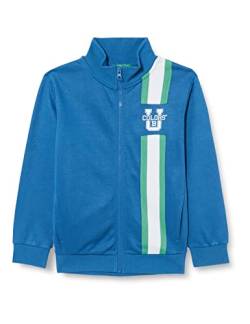 United Colors of Benetton Jungen Giacca M/L 3MEPC502B Sweatshirt, Azzurro Intenso 3F4, S von United Colors of Benetton