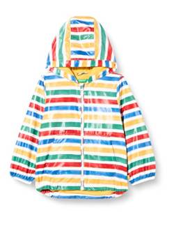 United Colors of Benetton Jungen Jacke 2wr6gn01b Übergangsjacke, Mehrfarbig gestreiftes Muster 67 Karat, 98 von United Colors of Benetton