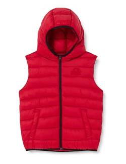 United Colors of Benetton Jungen Weste 2twdgj006 Jacke, Rosso 0v3, YS von United Colors of Benetton