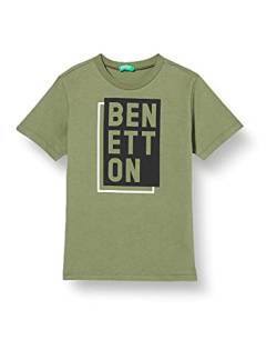 United Colors of Benetton Kinder und Jugendliche 3096c151t T-Shirt, Militärgrün 07n, XS von United Colors of Benetton