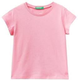 United Colors of Benetton Mädchen 3i1xg106y T-Shirt, Rosa 38E, YS von United Colors of Benetton