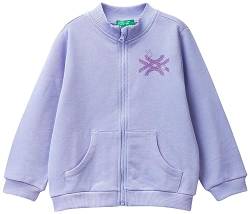 United Colors of Benetton Mädchen Giacca M/L 3J70G5020 Sweatshirt, Lilla 34V, von United Colors of Benetton