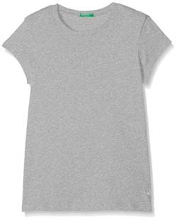 United Colors of Benetton Mädchen T-Shirt Pullunder, Grau (Grigio Melange 501), One Size (Herstellergröße: X-Small) von United Colors of Benetton