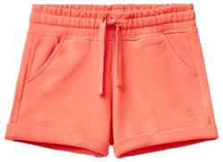 United Colors of Benetton Mädchen und Jungen Bermuda 3j68c901c Shorts, Orange 1r0, 160 cm von United Colors of Benetton