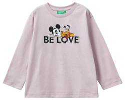 United Colors of Benetton Unisex Kinder M/L 3096g10c7 T-Shirt, Lila 24d, 104, 104 cm von United Colors of Benetton