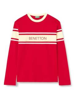 United Colors of Benetton Unisex Kinder M/L 3bl0c10dx T-Shirt, Rosso 0v3, 160 von United Colors of Benetton