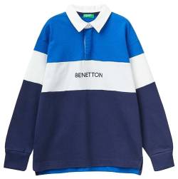 United Colors of Benetton Unisex Kinder Poloshirt M/L 32hjc300y Polohemd, Bluette 36u, 140 cm von United Colors of Benetton