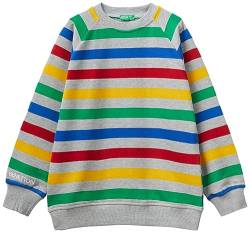 United Colors of Benetton Unisex-Kinder und Jugendliche Masche G/C M/L 36plc10de Sweatshirt, Righe Multicolori 904, 140 cm von United Colors of Benetton