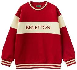 United Colors of Benetton Unisex-Kinder und Jugendliche Trikot G/C M/L 3fppc202r Sweatshirt, Rosso 0v3, 150 cm von United Colors of Benetton