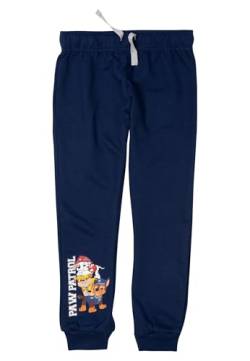 Paw Patrol Jogginghose für Jungen Kinder Trainingshose Sweathose Hose Blau (DE/NL/SE/PL, Numerisch, 98, 104, Regular, Blau) von United Labels