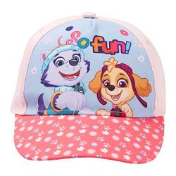 Paw Patrol Kappe für Mädchen Skye & Everest - So Fun! Kinder Cap Basecap Baseballkappe Sonnenschutz Rosa/Pink von United Labels