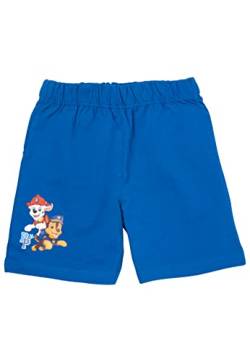 Paw Patrol - Shorts für Jungen Kinder Kurze Hose Trainingshose Bermuda Blau (as3, Numeric, Numeric_122, Numeric_128, Regular) von United Labels