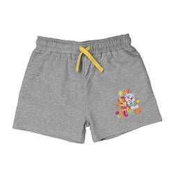 Paw Patrol Shorts für Mädchen Skye & Everest - One Team Kinder Kurze Hose Hotpants Grau (110-116) von United Labels