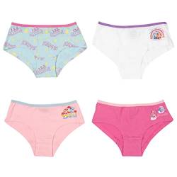 Paw Patrol - Unterhose für Mädchen Kinder Panty Slip Unterwäsche Mehrfarbig Bunt (4er Pack) (as3, Numeric, Numeric_110, Numeric_116, Regular, 110-116) von United Labels