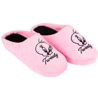 United Labels® Looney Tunes Tweety Hausschuhe für Damen Slipper Pantoffeln Rosa Hausschuh von United Labels