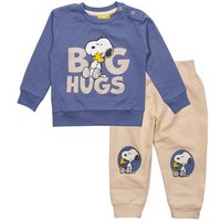 United Labels® Shirt & Hose The Peanuts Baby Set Snoopy - Big Hugs Pullover mit Hose Lila Rosa von United Labels