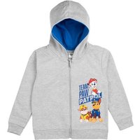 United Labels® Sweatjacke Paw Patrol Kapuzenpullover für Jungen - Hoodie Sweatjacke Grau von United Labels